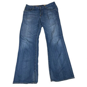 AG men’s jeans the symbol buttonfly worn in distressed look men’s 36